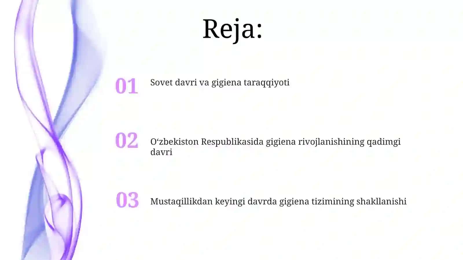 Giginani rivojlanish tarixi Uzbekistan Respublikasida gigena fanining shakillaniwi va rivojlanishi 2