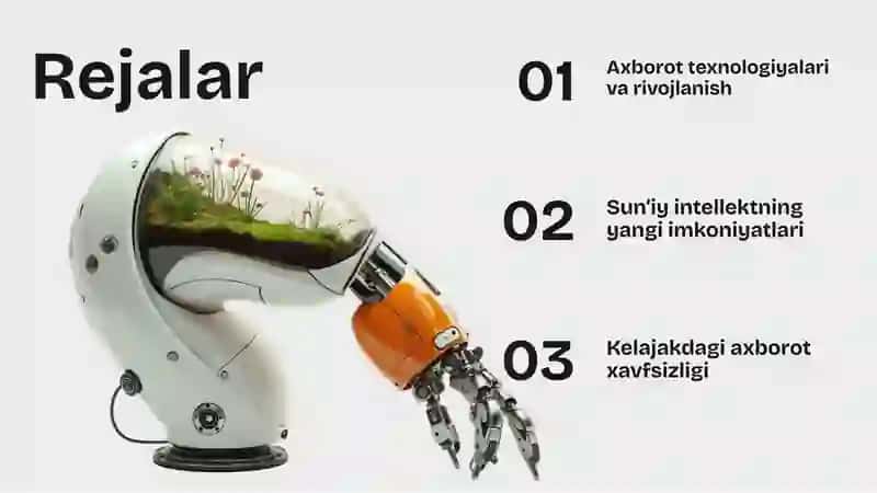 Axborot va sun’iy intellekt kelajagi 2