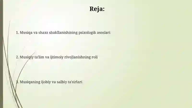 Musiqa va shaxs shakllanishda musiqaning roʻli 2