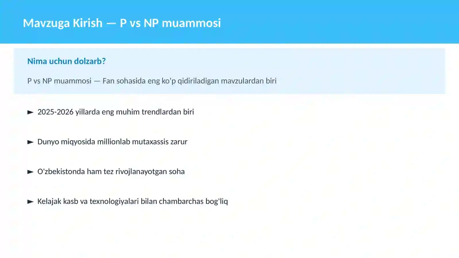 MATEMATIKA ZAMONAVIY 2