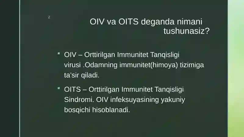 OIV Infeksiyasi 2