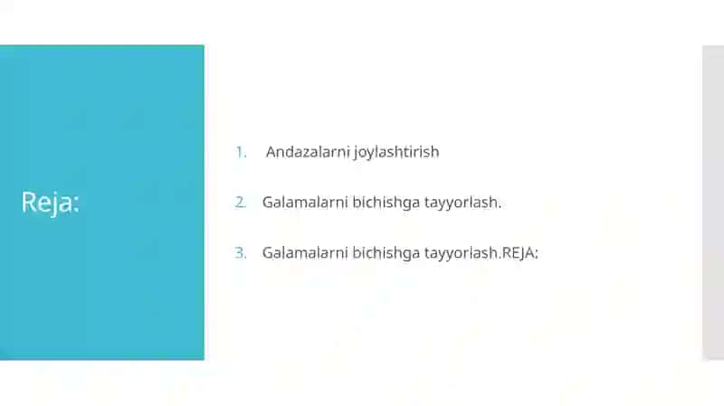 Tikuv Buyumlari Texnologiyasi 2
