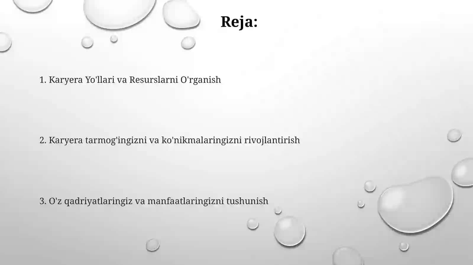Kasbtanlashning zamonaviy usullari 2