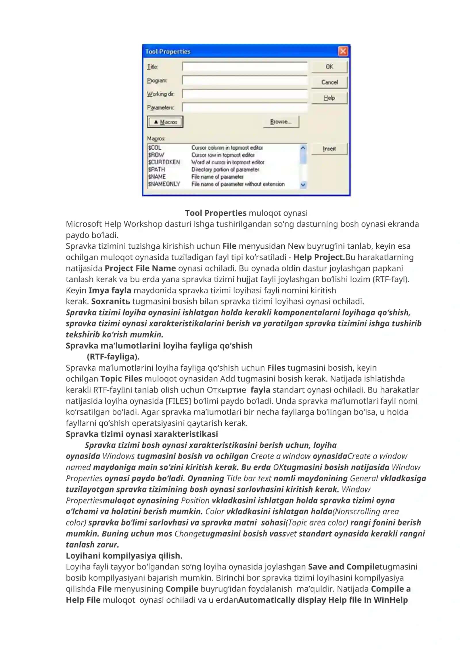 Delphida spravka tizimini yaratish 2