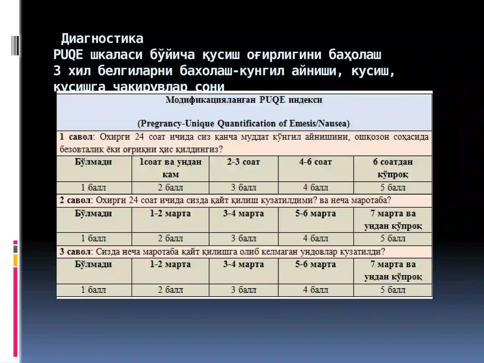 Ҳомиладорлар кўнгил айниши ва қайт қилиш (КАҚҚ) синдроми 2