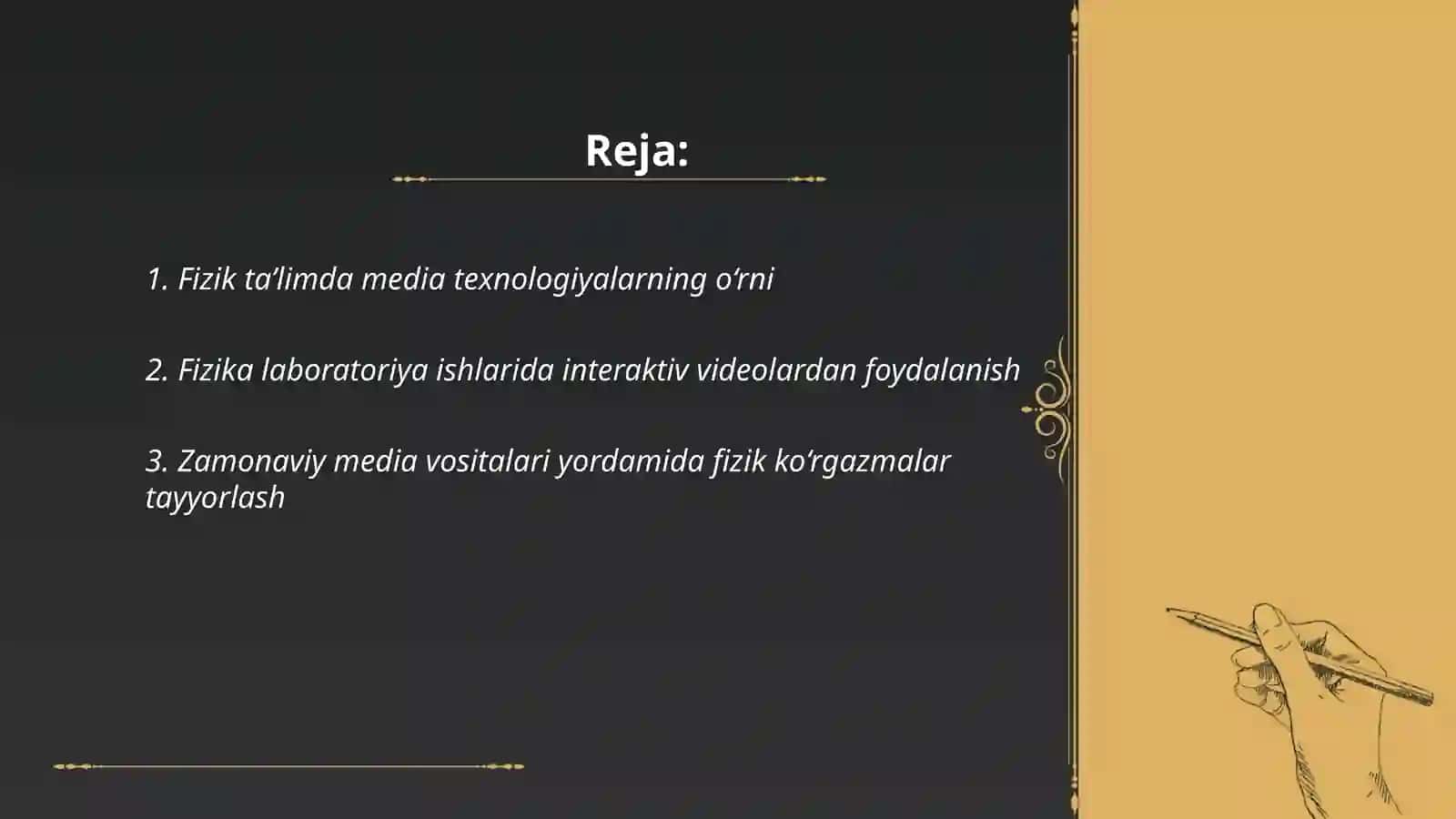 Fizikadan praktikum ishlarini oʻtkazishda media resurslardan foydalanish 2