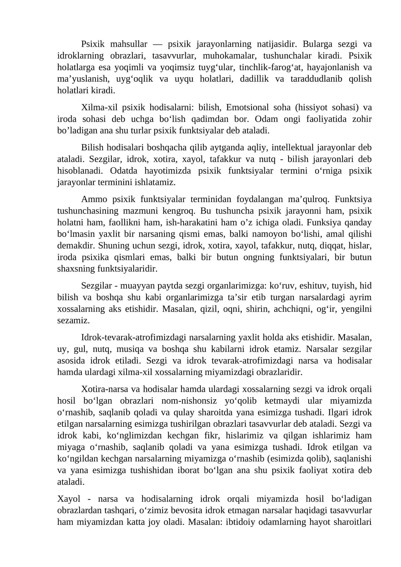 Psixologiya fanining tarixi, rivojlanishi, yo‘nalishlari 2