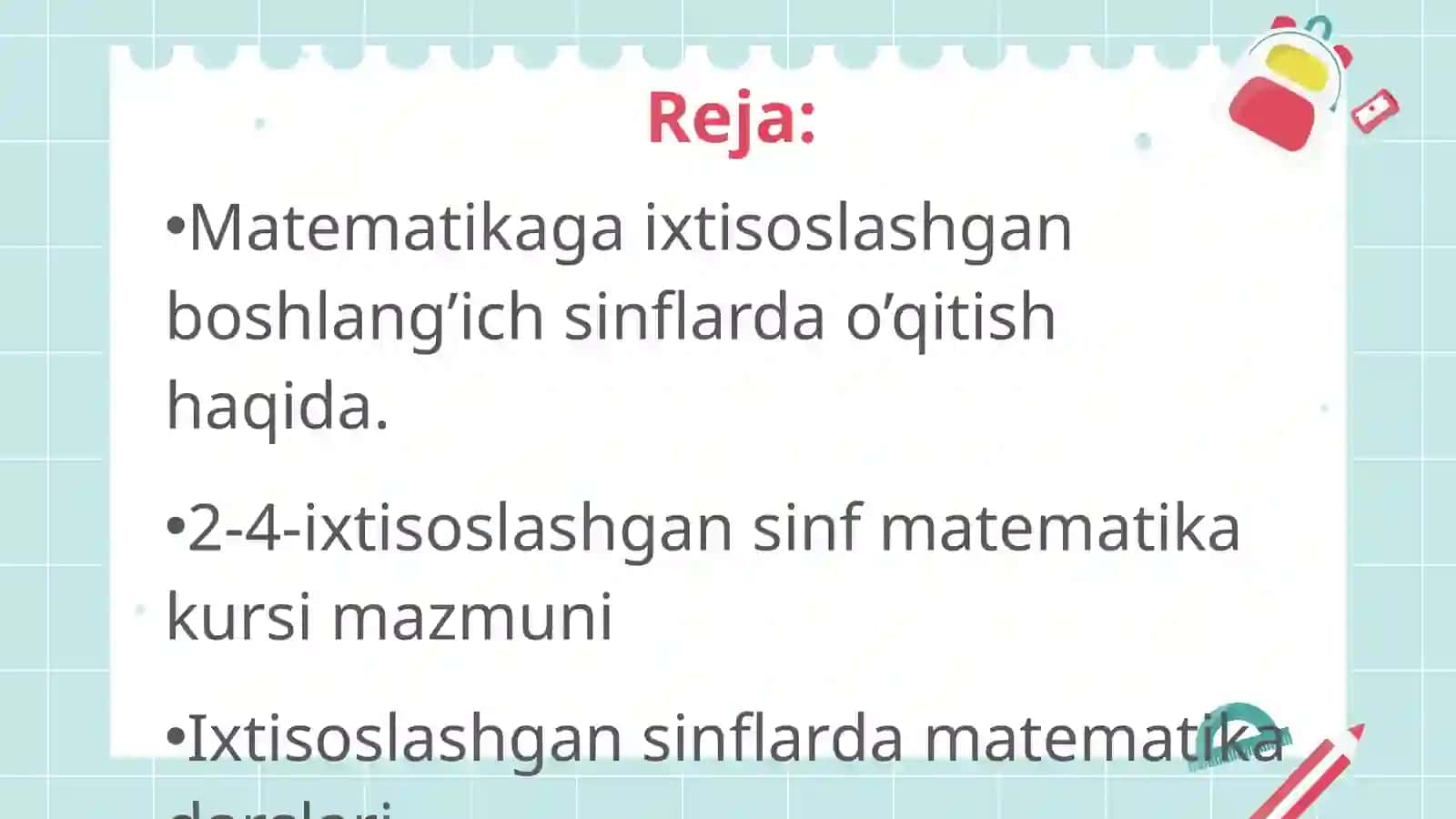 Matematika kurslari 2