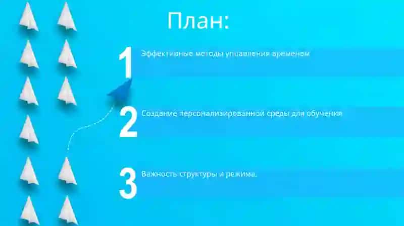 Организация учебного труда и рационального режима студента 2