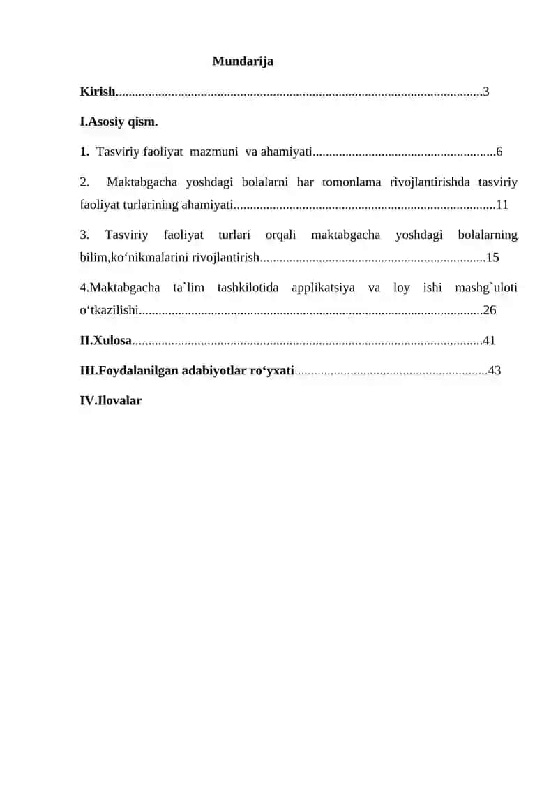 Maktabgacha yoshdagi bolalarni har tomonlama rivojlantirishda tavviriy faoliyat turlari va uning ahamiyati 2