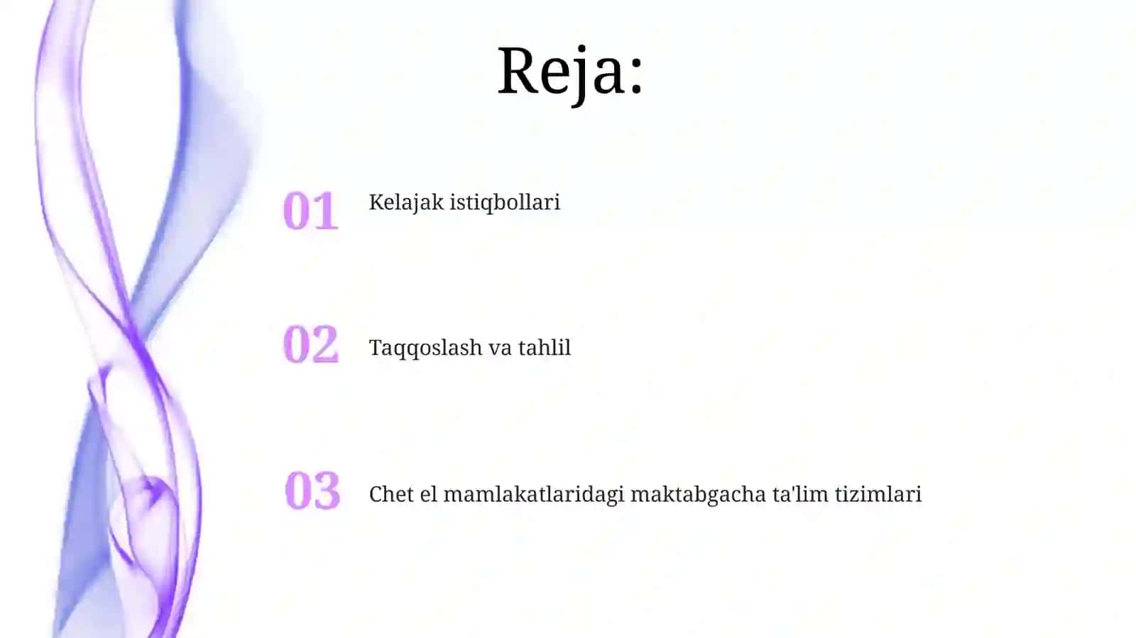 Chet el mamlakatlarda maktabgacha ta'lim tizimlari 2