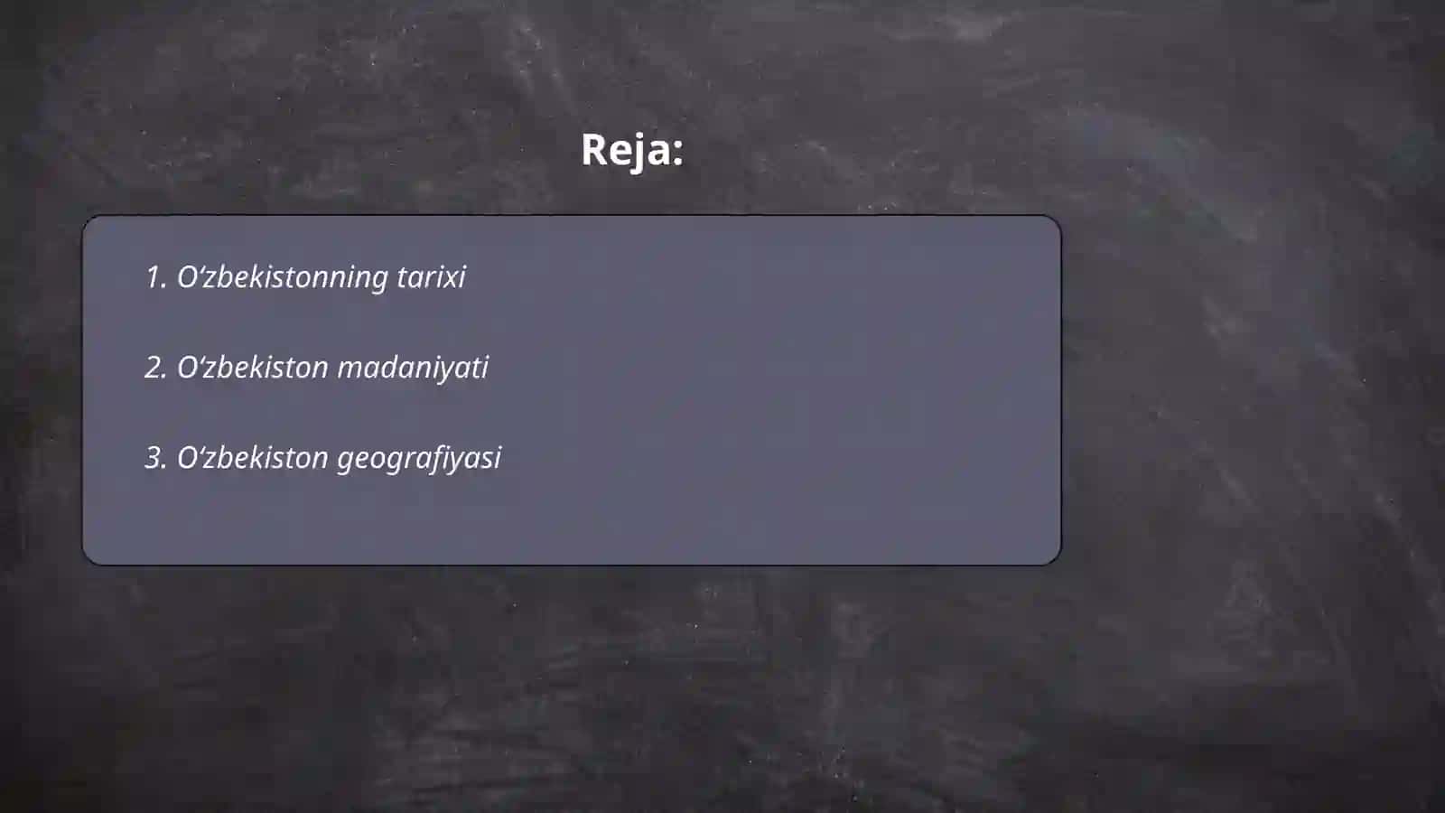 O‘zbekiston tarixi 2
