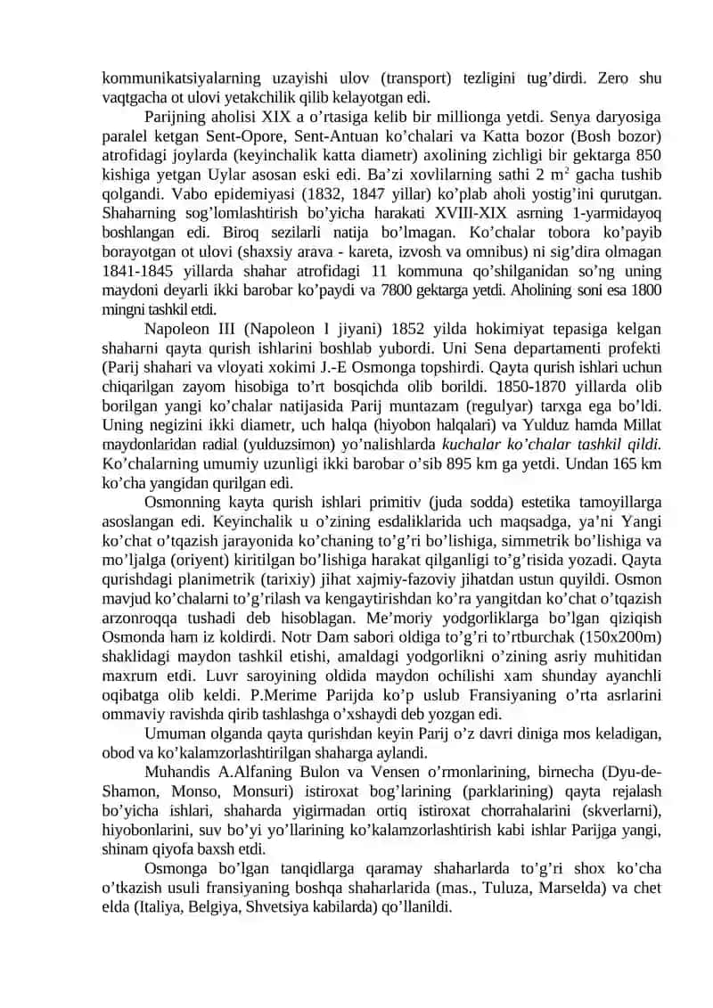 Shaharsozlik tarixi 2