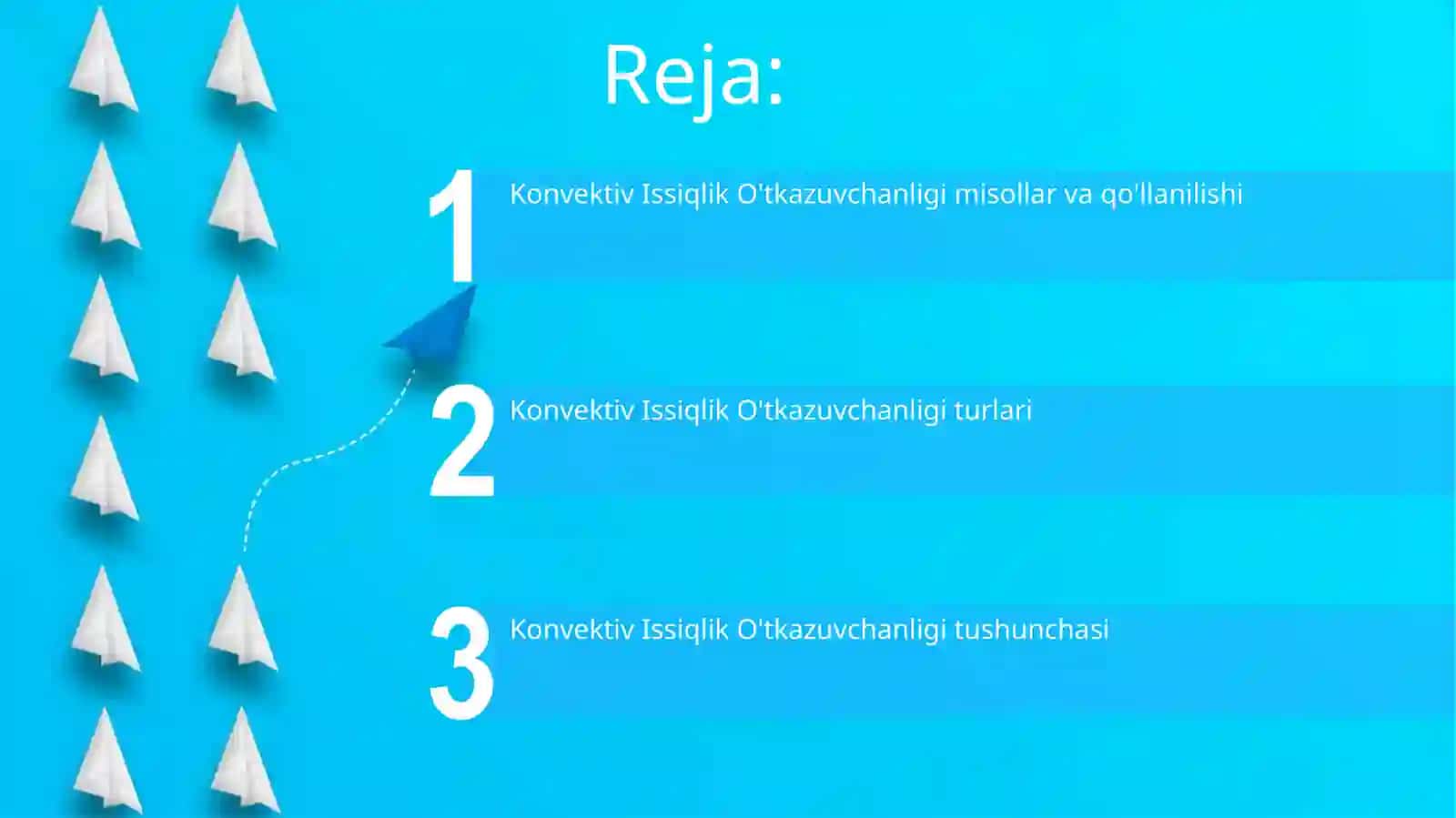 Konvektiv issiqlik almashinish 2
