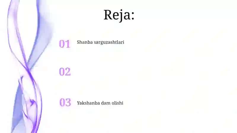 Shanba sarguzashtlari 2