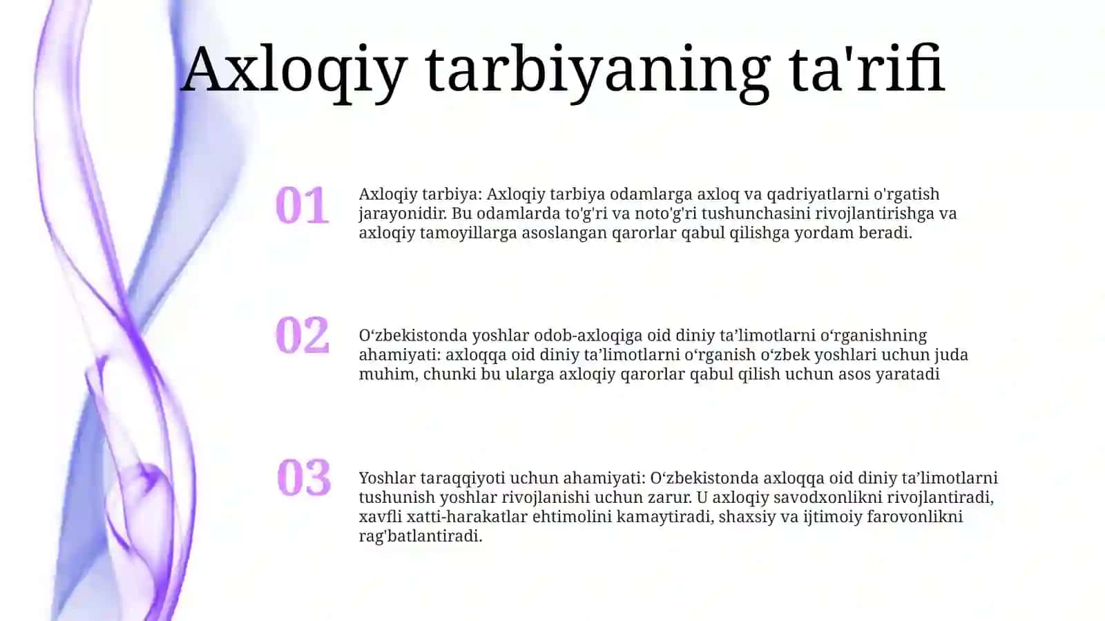 O‘Zbekiston Yoshlarining Diniy Manbalardagi Axloqiy Tarbiyaga Oid G‘Oyalarni O‘Rganishning Ahamiyati 2