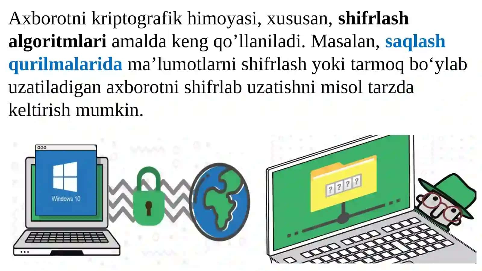 Disklarni va fayllarni shifrlash 2