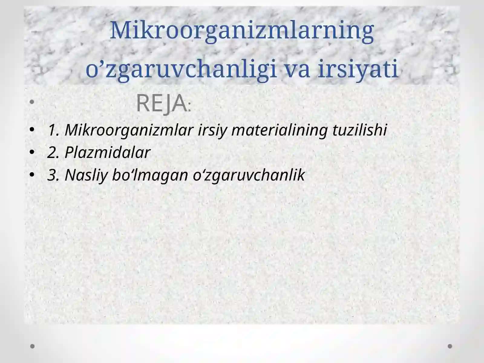 VETERINARIYA MEDITSINASI VA OZIQ OVQAT XAVFSIZLIGI KAFEDRASI 2