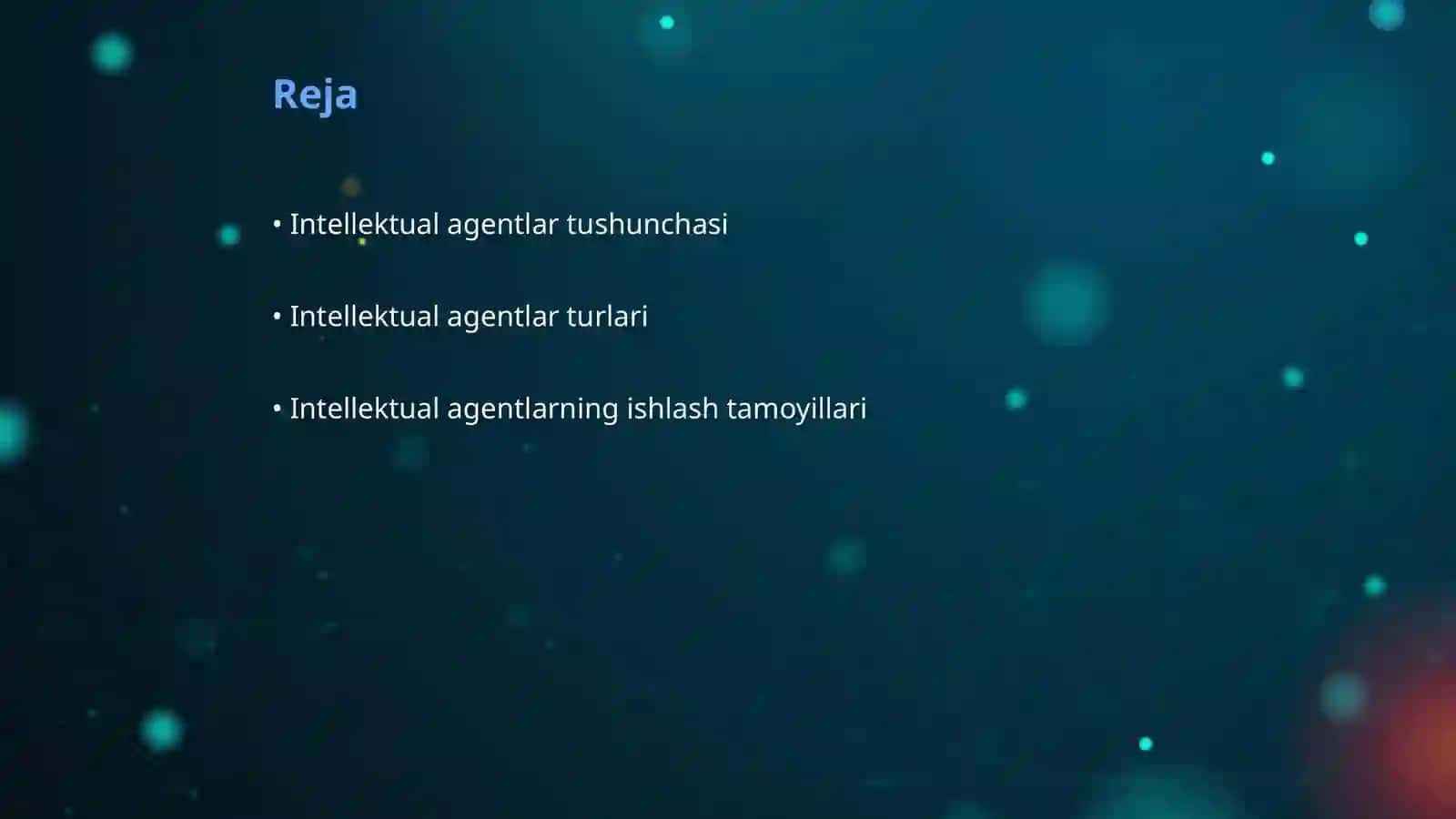 Intellektual agentlar 2