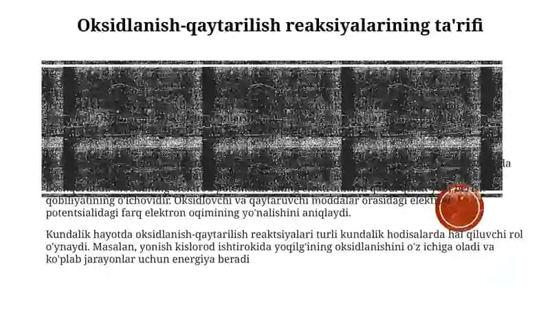 Oksidlanish Qaytarilish Jarayonparining Nazariy Asoslari 2