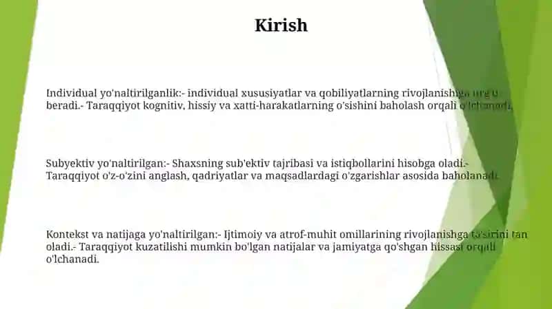 Individ, Shaxs Va SubʼEkt Taraqqiyoti Darajalarining Muofiqlik Va Natijaviylik Klassifikatsiyasi 2