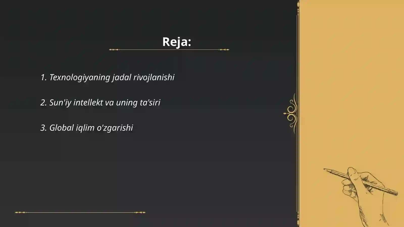 Texnologiyaning jadal rivojlanishi 2