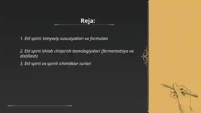 Etil spirti. Alkogolizm va uning asoratlari 2