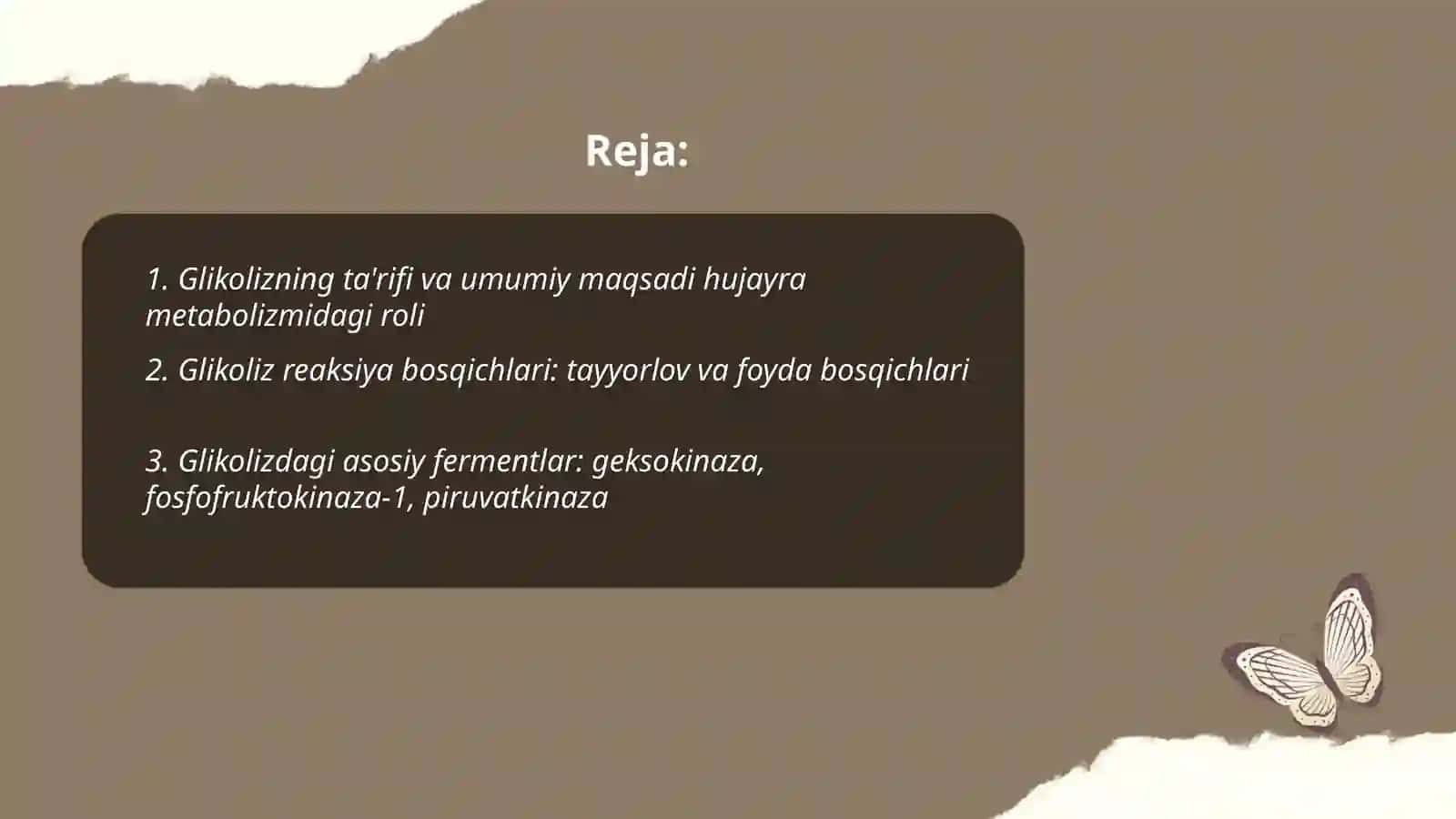 GLIKOLIZ VA UNING HUJAYRA METOBOLIZMDAGI ROLI 2