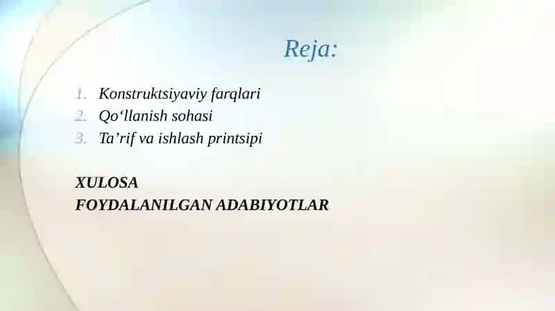 Servoyuritma va qadamli yuritma konstruktiv farqlari va qo‘llanish sohasi. 2