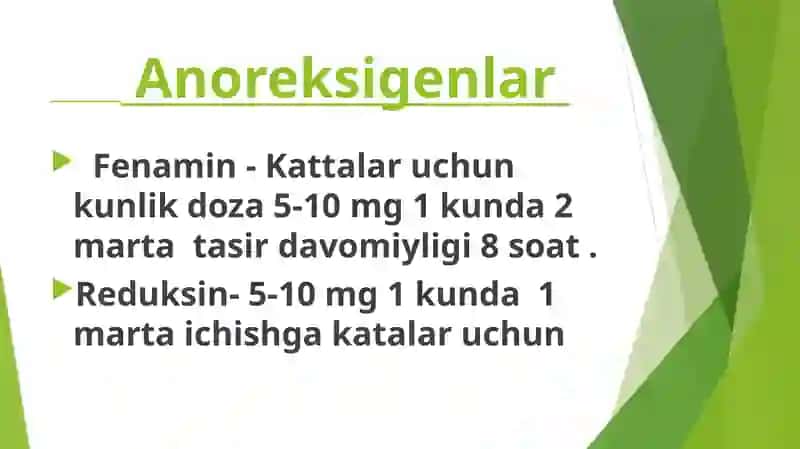 Gastroenterologiya shifokorlari uchun ishlatiladigan dorilarning to'plami va dozalari 2