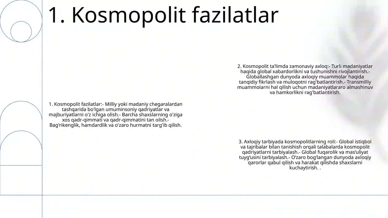 Zamonaviy Axloqiy Tarbiyada Kosmopolitizm 2