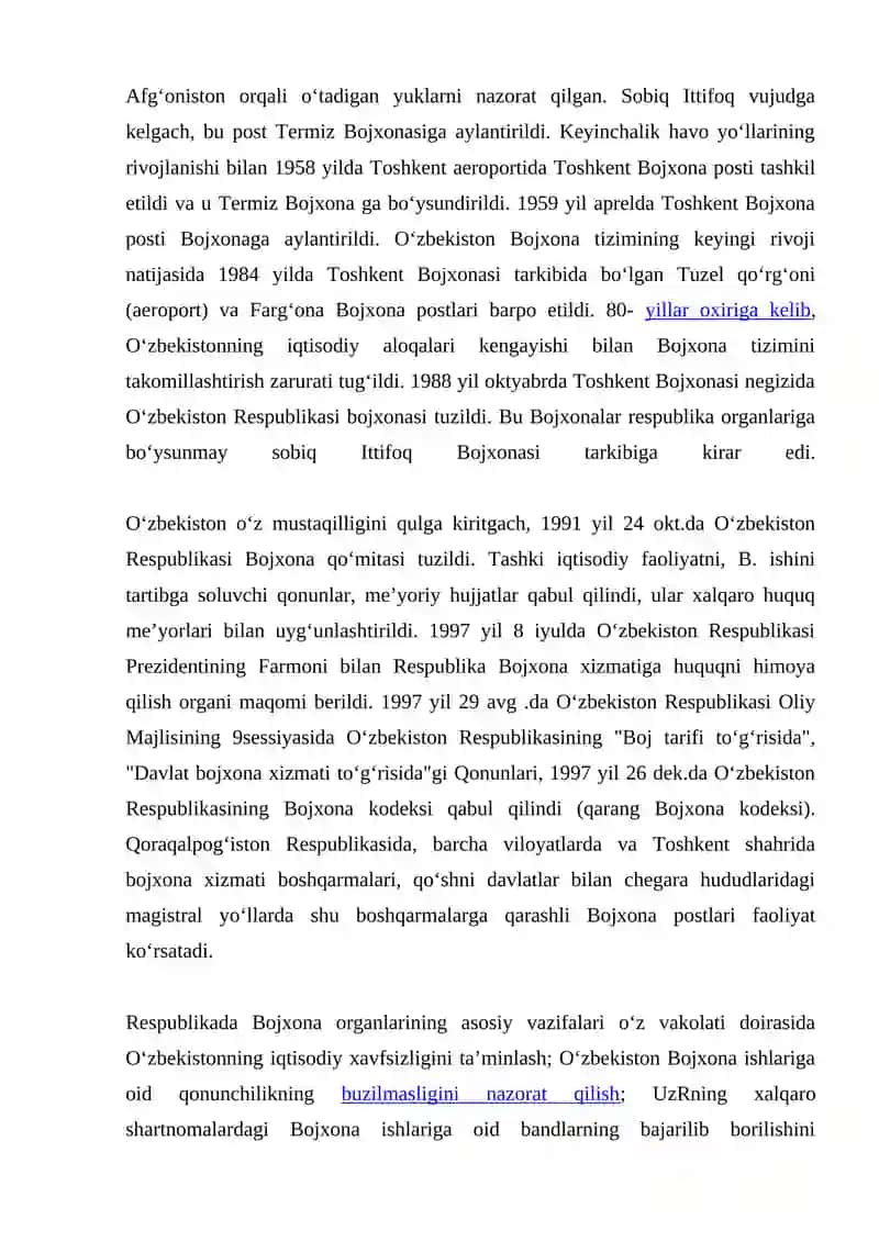 DAVLAT BOJXONA QO`MITASI VUJUDGA KELISHI 2