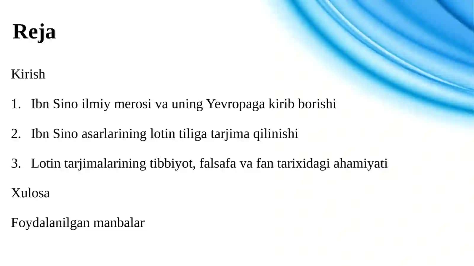 Ibn Sinonin Gʻoʻlintiligi Tarjima qilingan asarlari va ularning Fani Tarixidagi ahamiyati 2