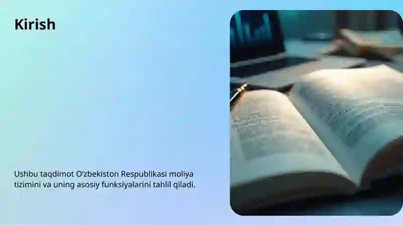 O‘zbekiston Moliya Tizimi 2