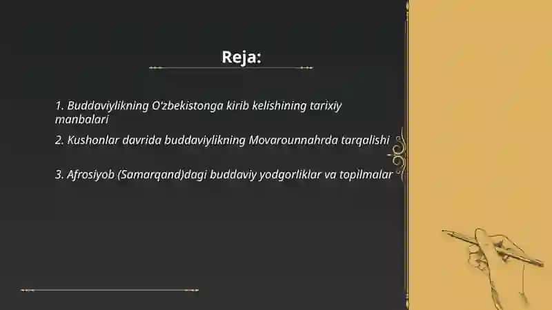 Buddaviylikning Oʻzbekistonga kirib kelishining tarixiy manbalari 2