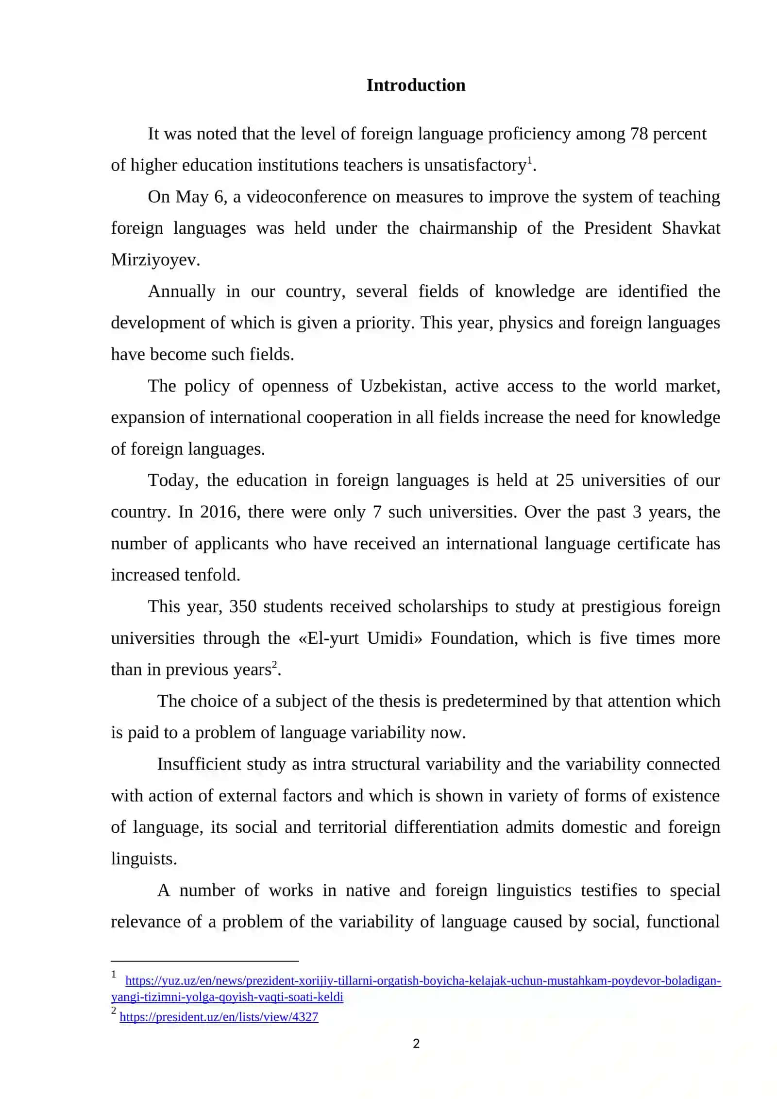 AUSTRALIAN VARIANT OF ENGLISH LANGUAGE 2