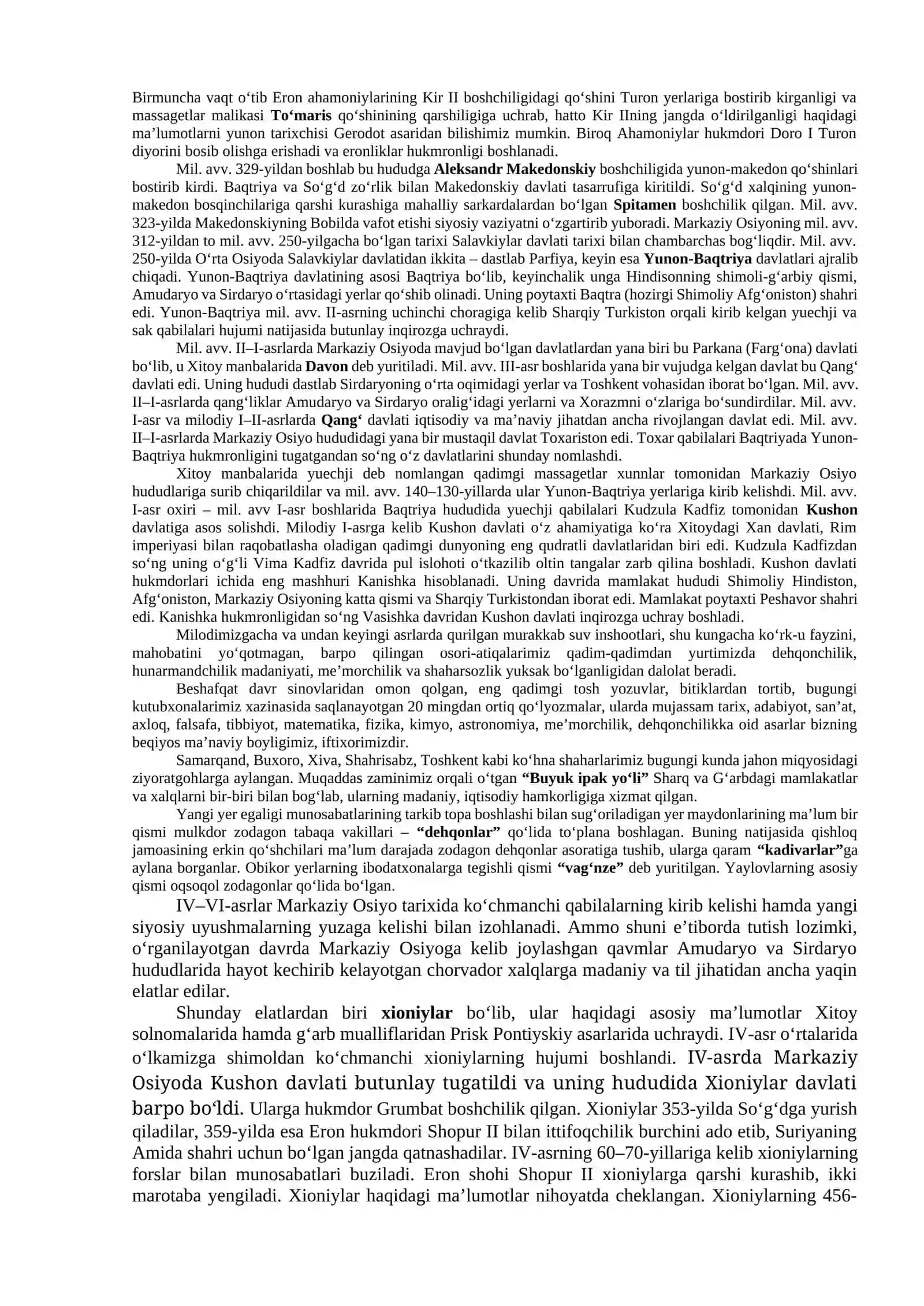 O‘zbekistonda mustaqillik g‘oyalarining tarixiy asoslari 2