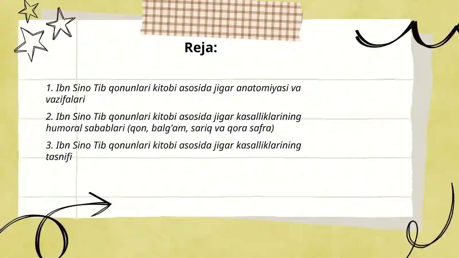 Ibn Sino Tib qonunlari kitobi asosida jigar kasalliklari 2