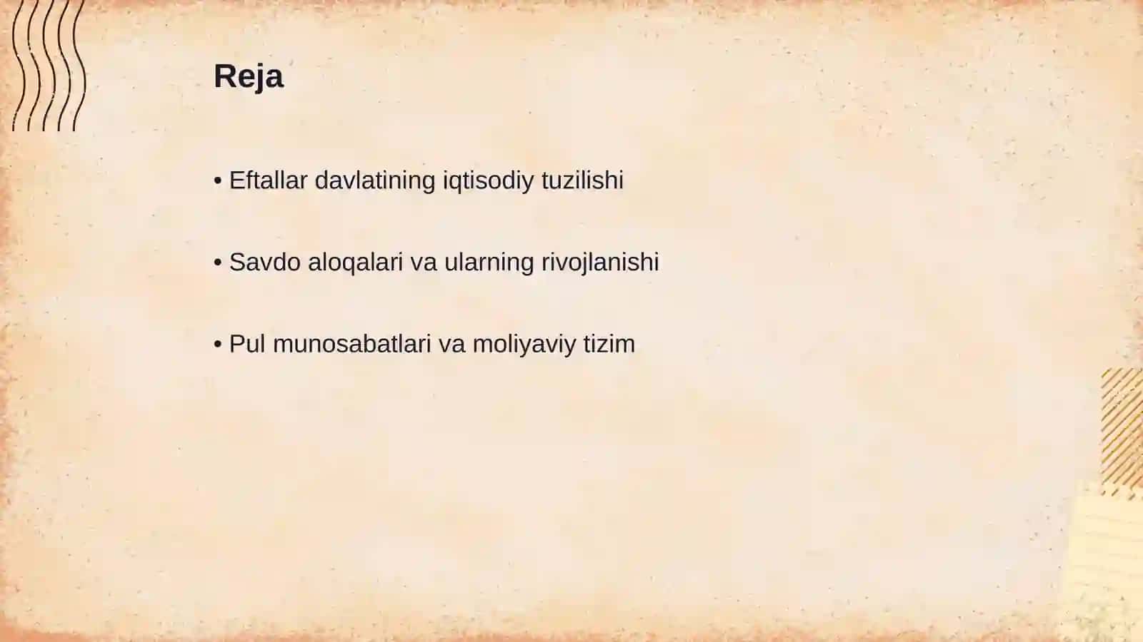 Eftallar davlatida savdo va pul munosabatlari 2