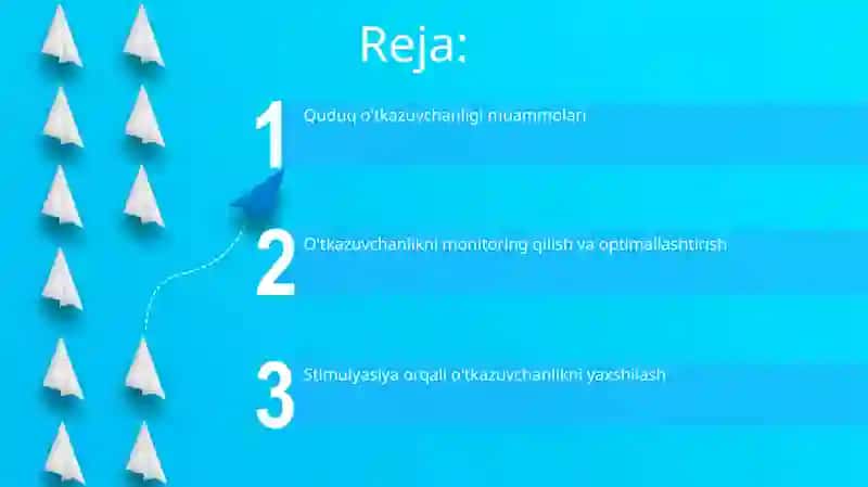 Quduq o'tkazuvchanligi muammolari 2