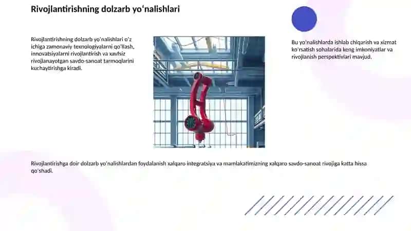 Zamonaviy islohotlar va mamlakatni rivojlantirish siyosati 2