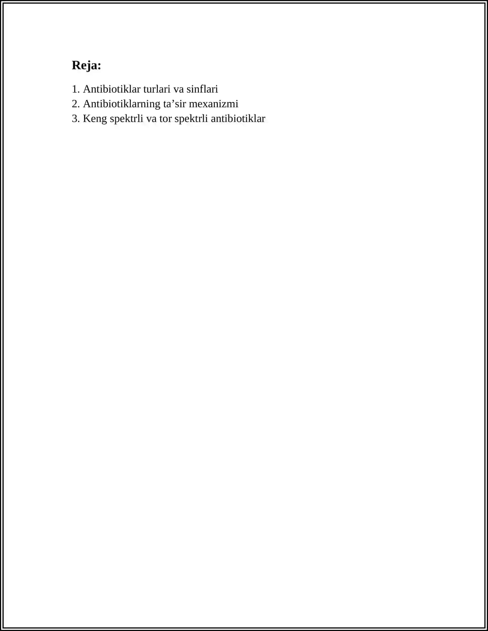 ANTIBIOTIKLAR 2