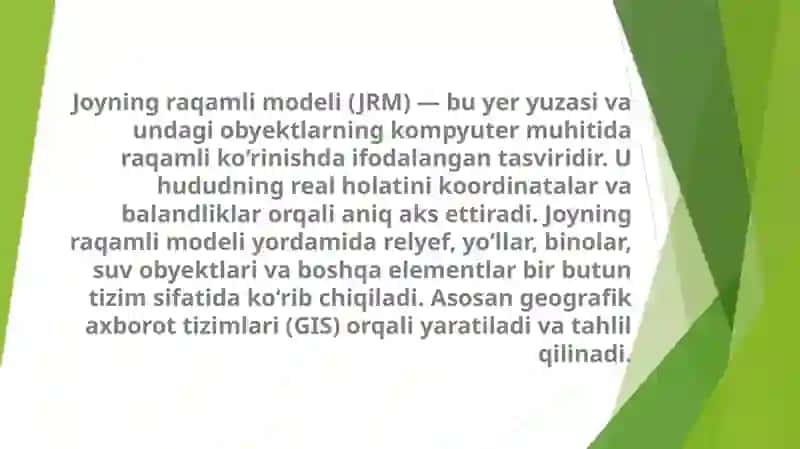 Joyning raqamli modeli 2