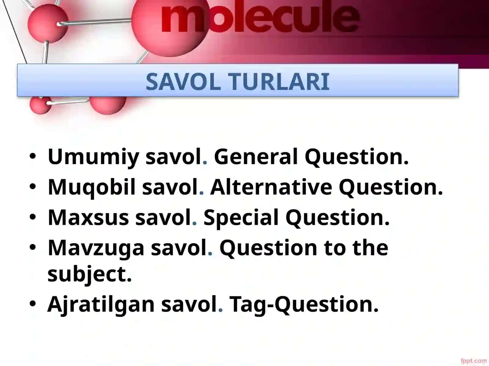 General questions 2