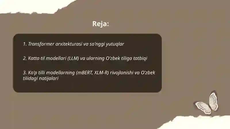 Kompyuter lingvistikasining zamonaviy holati: So'nggi yillardagi yutuqlar va tendansiyalarni o'rganish 2