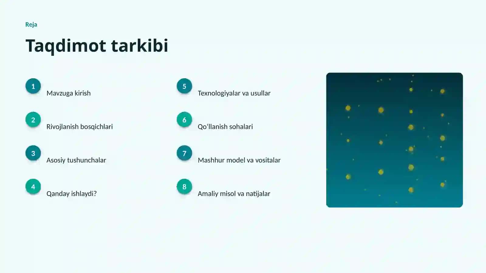 SUNʼIY INTELLEKT • PROFESSIONAL TAQDIMOT 2