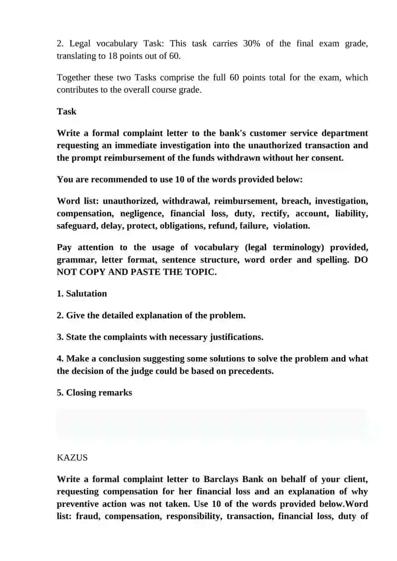 Legal English 2
