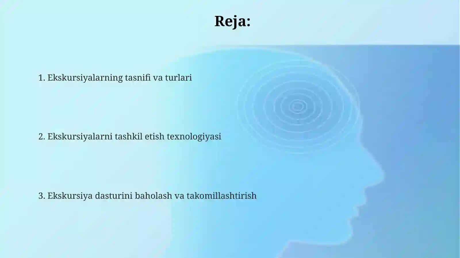 Ekskursiya turlari va ularni tashkil etish texnologiyasi 2
