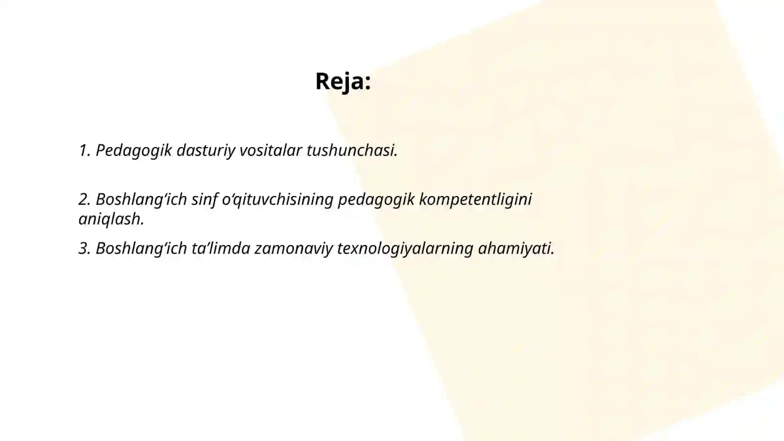 Boshlang‘ich sinf o‘qituvchisining pedagogik kompetentligini shakllantirishda pedagogik dasturiy vositalarning nazariy asoslari 2