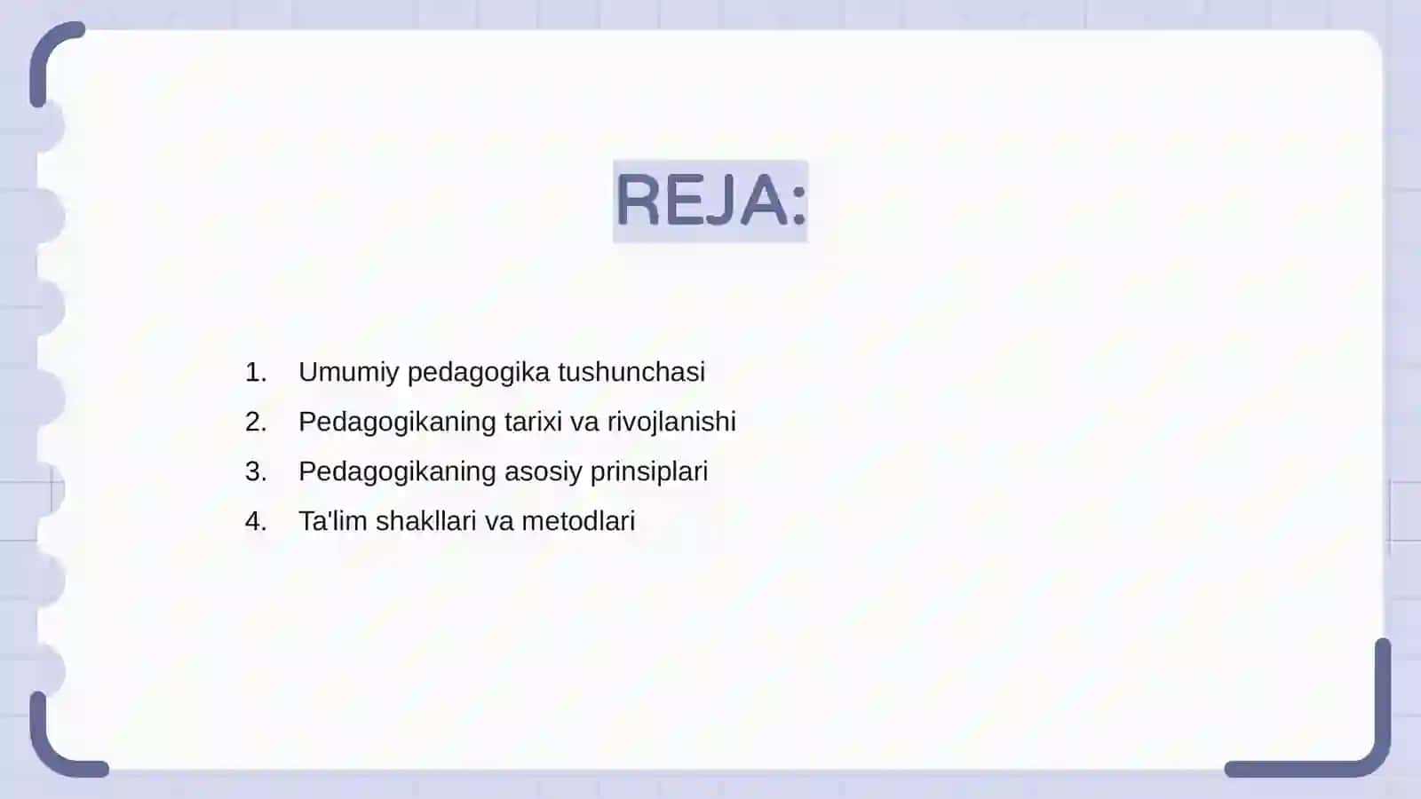 Umumiy pedagogika 2